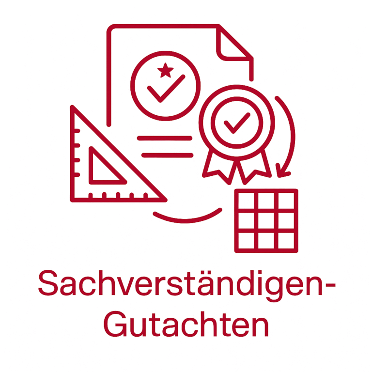 Sachverst&auml;ndigen-Gutachten